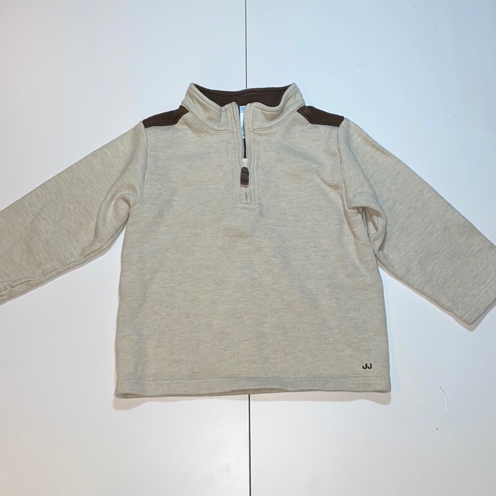 Janine and Jack Boys Quarter Zip 2T